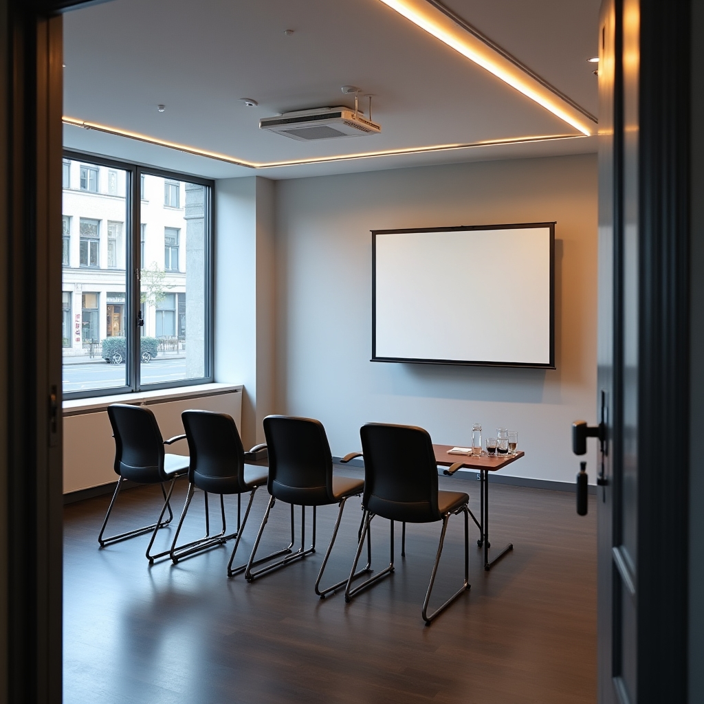 Moderner Trainingsraum von Palverdis Digital in Wien